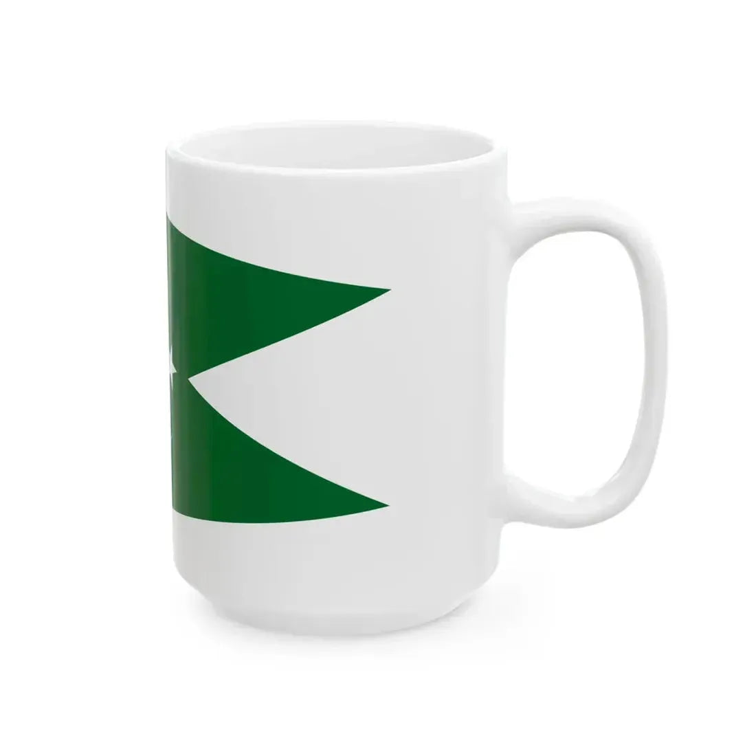 Flag of senior officer of the Navy of Egypt 1922-1952 (Egypt) White Coffee Mug - Go Mug Yourself