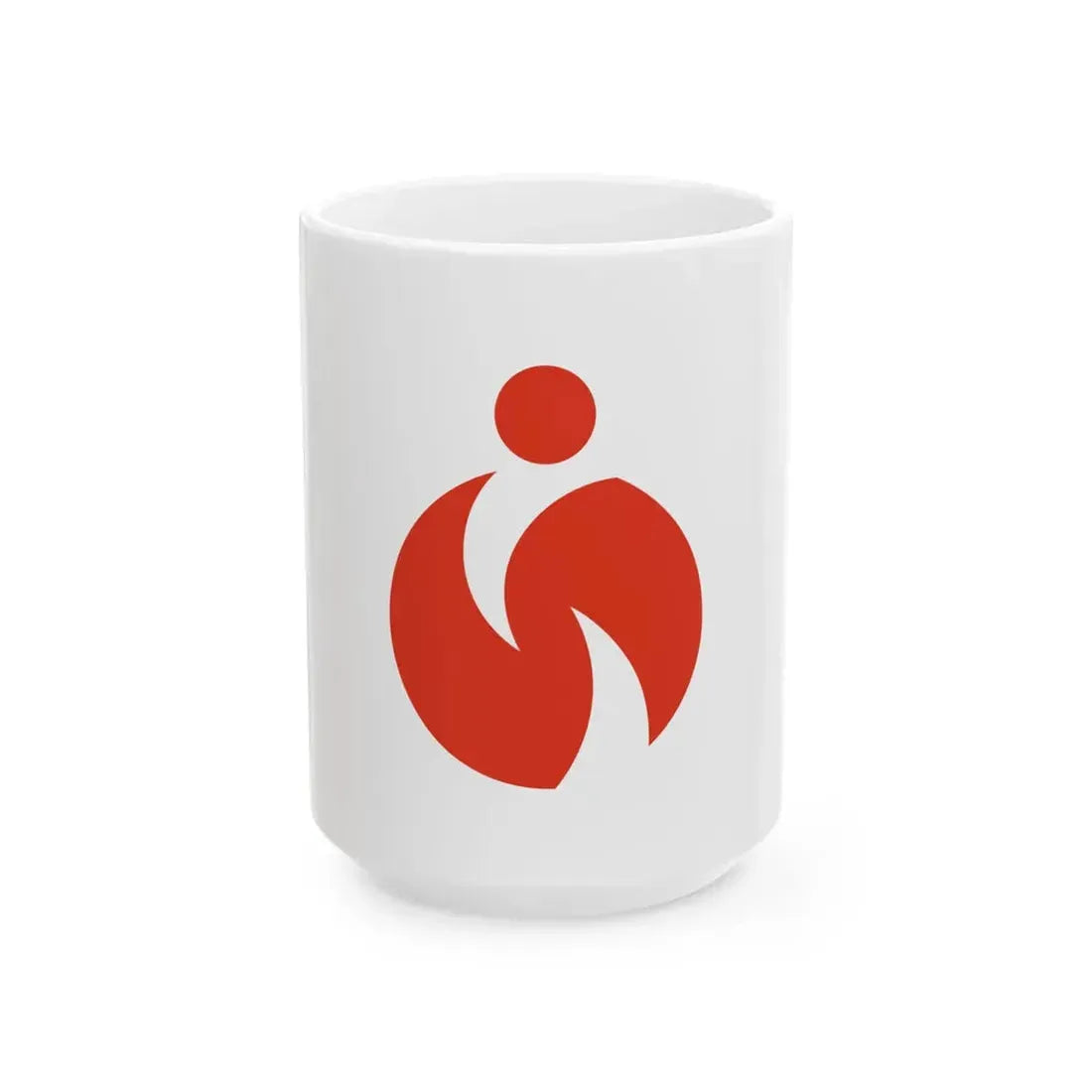 Flag of Sera Hiroshima (Japan) White Coffee Mug 15oz - Go Mug Yourself