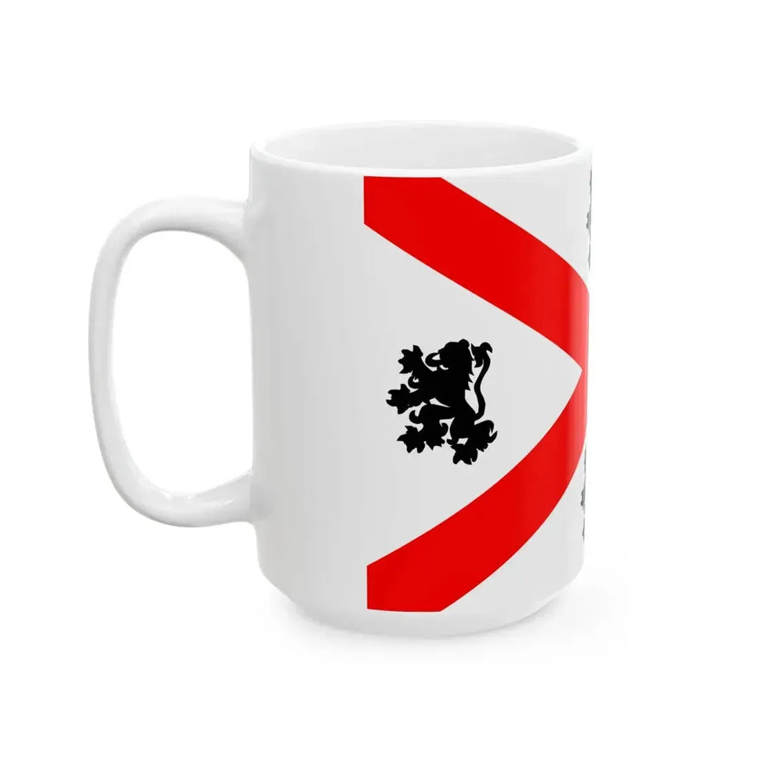 Flag of Seraing (Belgium) White Coffee Mug - Go Mug Yourself