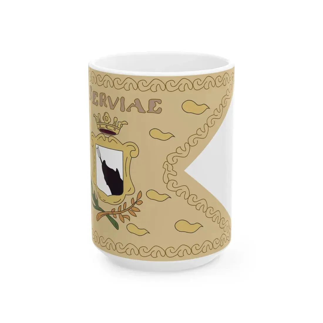 Flag of Serbia 1792 (Serbia) White Coffee Mug 15oz - Go Mug Yourself