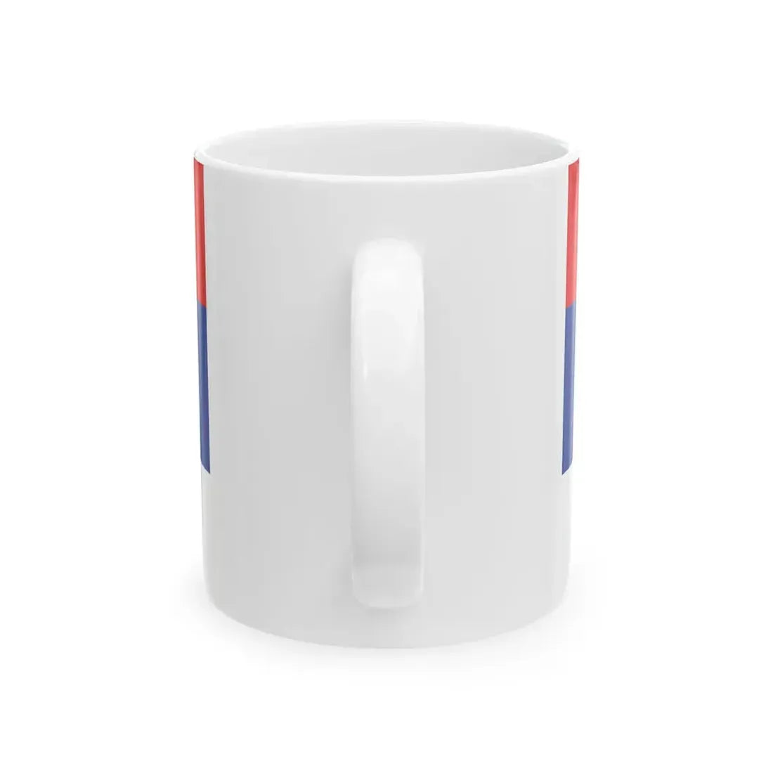Flag of Serbia 1882-1918 2 (Serbia) White Coffee Mug - Go Mug Yourself
