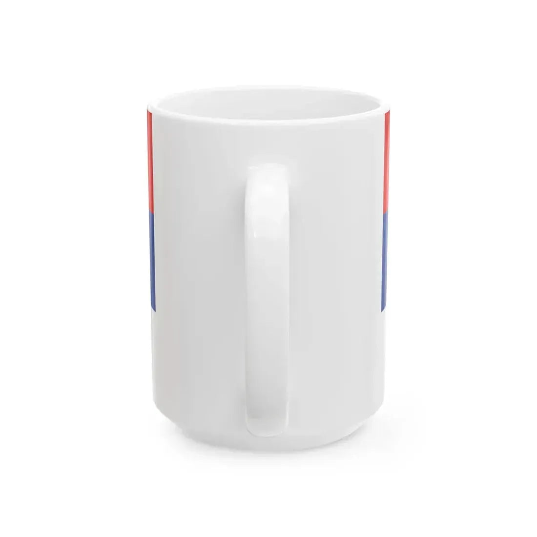 Flag of Serbia 1882-1918 2 (Serbia) White Coffee Mug - Go Mug Yourself