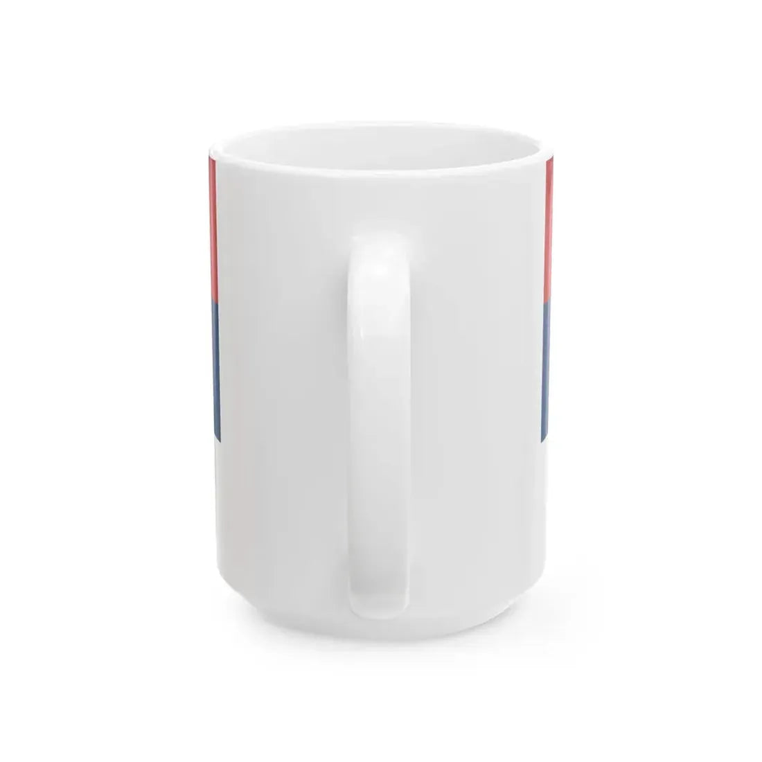 Flag of Serbia 1882-1918 (Serbia) White Coffee Mug - Go Mug Yourself