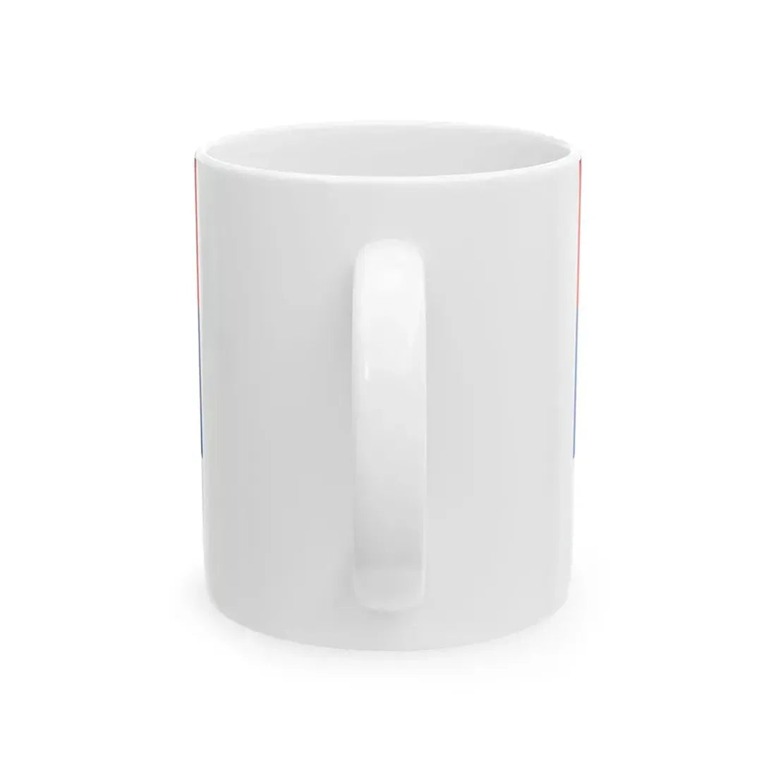 Flag of Serbia 1941-1944 (Serbia) White Coffee Mug - Go Mug Yourself