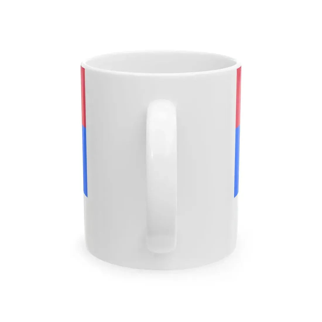 Flag of Serbia CMYK (Serbia) White Coffee Mug - Go Mug Yourself