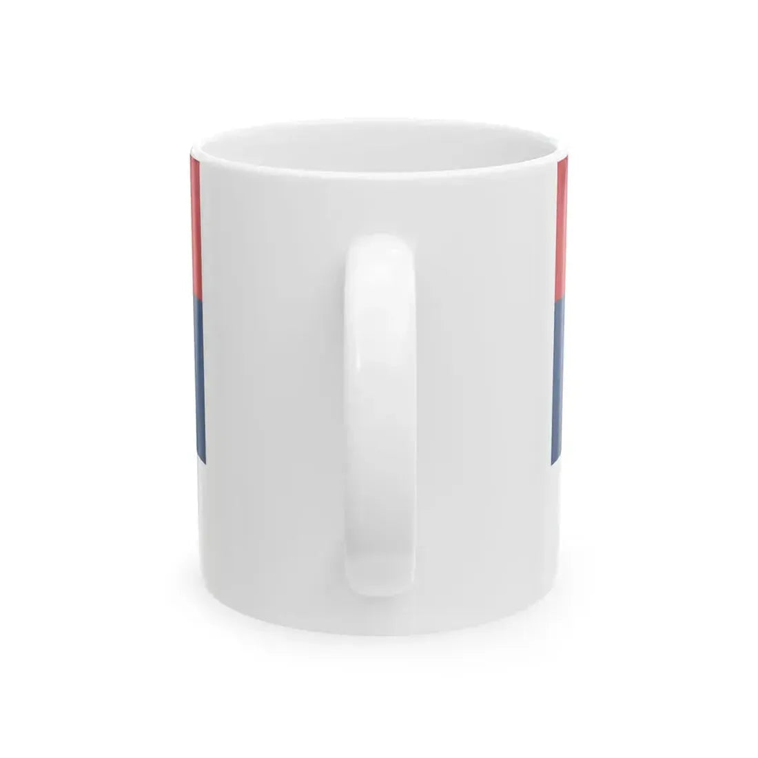 Flag of Serbia Fixed and Optimized (Serbia) White Coffee Mug - Go Mug Yourself