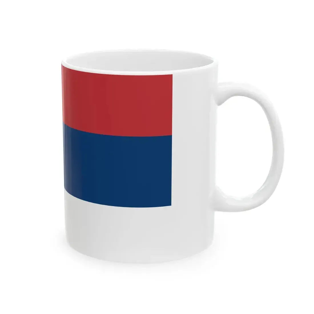 Flag of Serbia Fixed and Optimized (Serbia) White Coffee Mug - Go Mug Yourself