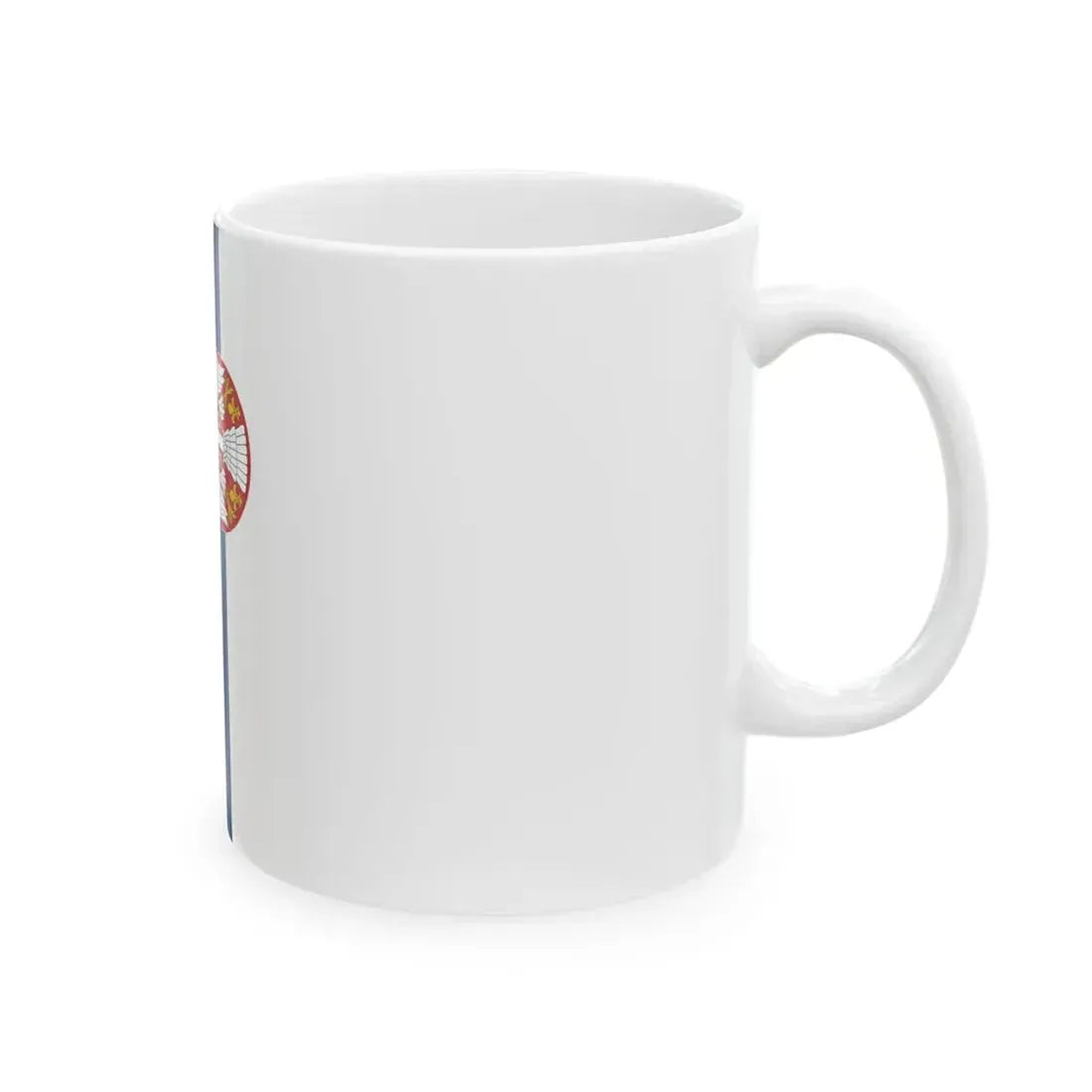 Flag of Serbia vertical (Serbia) White Coffee Mug - Go Mug Yourself