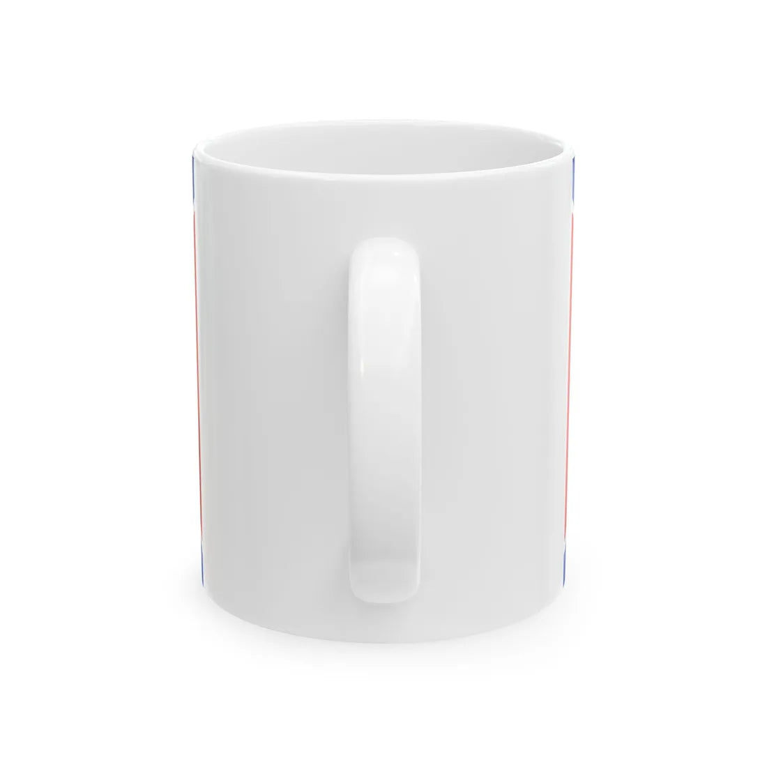 Flag of Serbian Hussars (Ukraine) White Coffee Mug - Go Mug Yourself