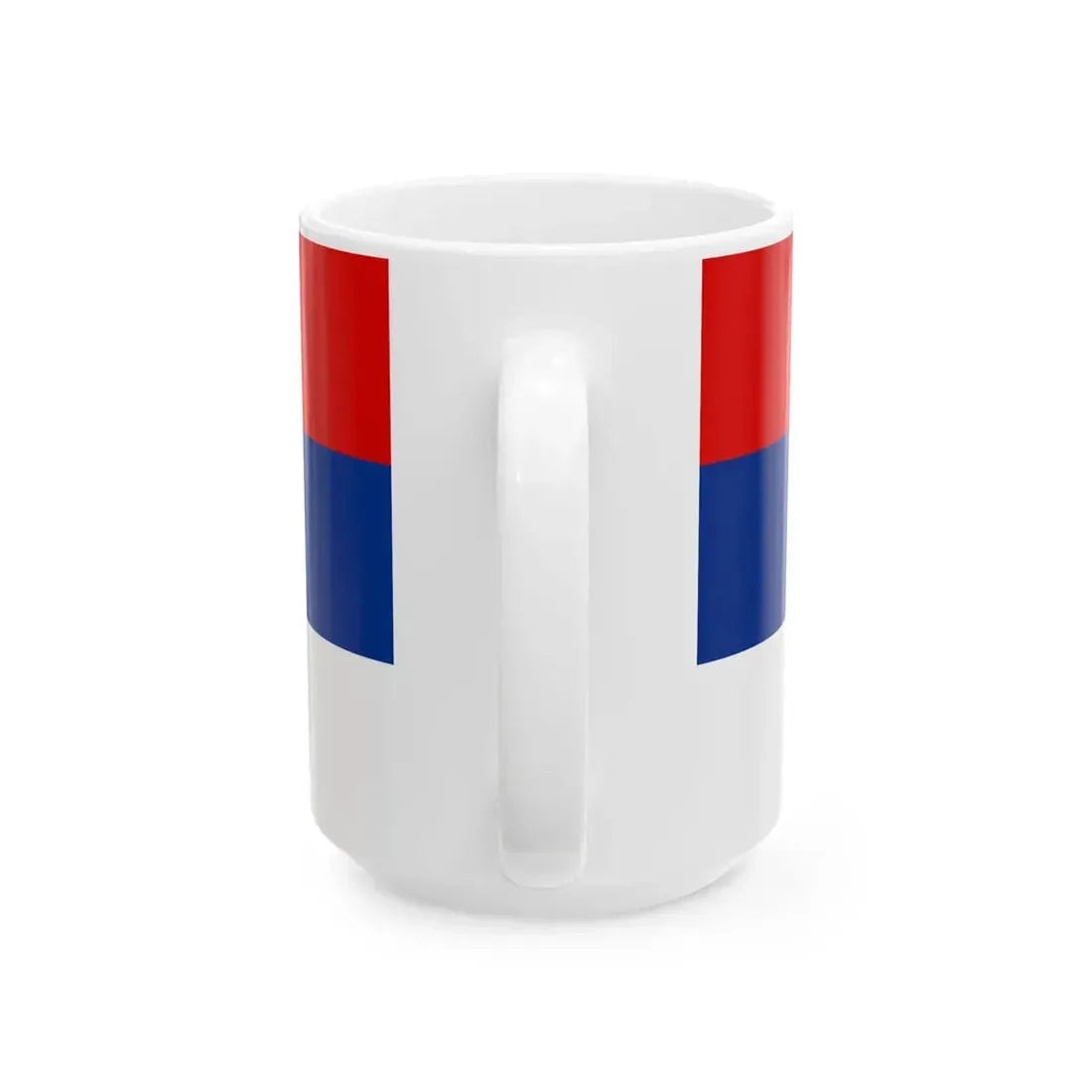 Flag of Serbian Krajina alternative (Croatia) White Coffee Mug - Go Mug Yourself