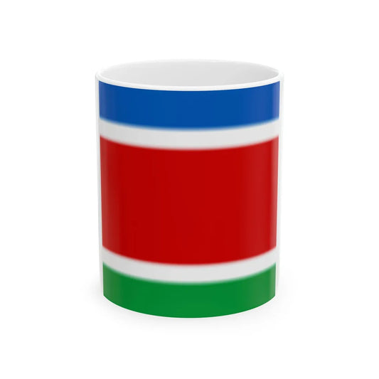 Flag of Serby (Ukraine) White Coffee Mug 11oz - Go Mug Yourself