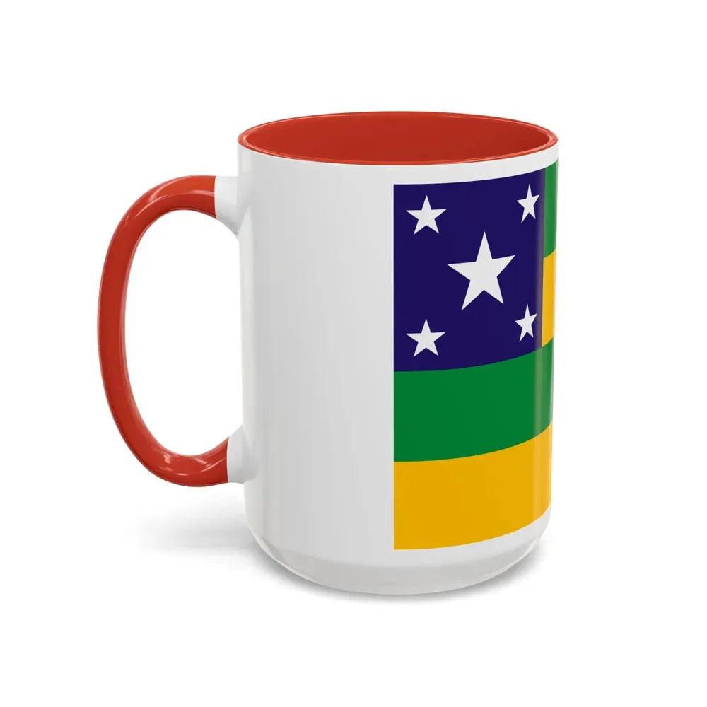 Flag of Sergipe Brazil - Accent Coffee Mug - Go Mug Yourself