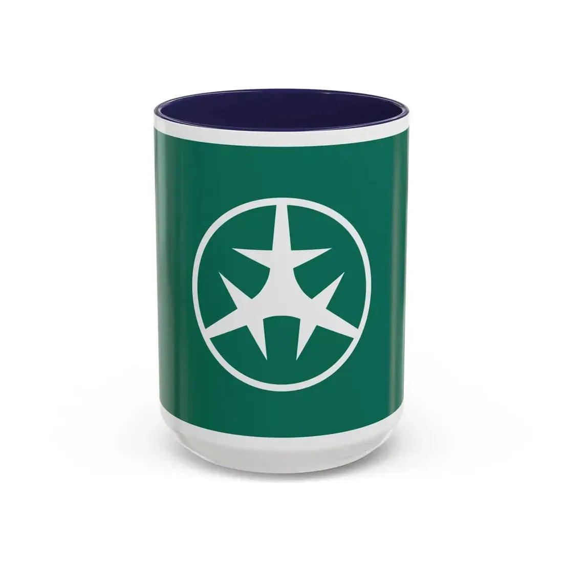 Flag of Setagaya Tokyo Japan - Accent Coffee Mug 15oz Navy - Go Mug Yourself