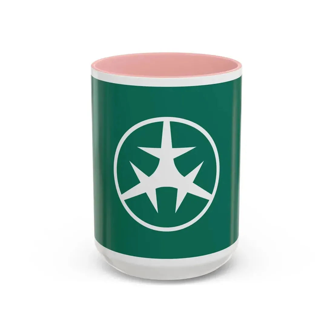 Flag of Setagaya Tokyo Japan - Accent Coffee Mug 15oz Pink - Go Mug Yourself