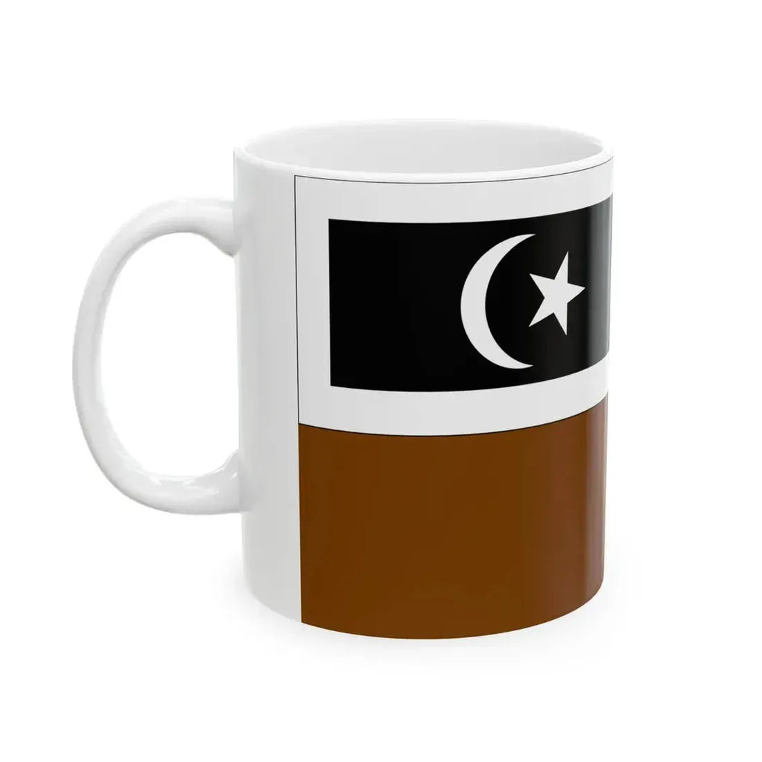 Flag of Setiu Terengganu (Malaysia) White Coffee Mug - Go Mug Yourself