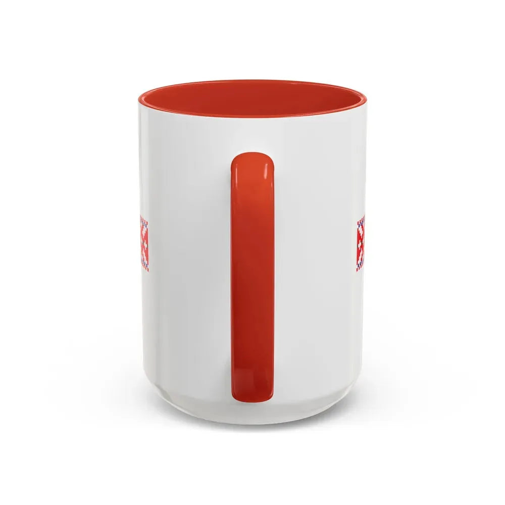 Flag of Setos Estonia - Accent Coffee Mug - Go Mug Yourself