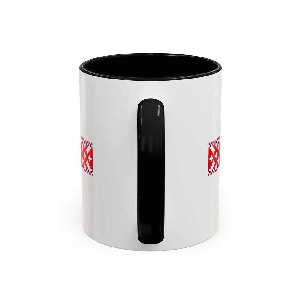 Flag of Setos Estonia - Accent Coffee Mug - Go Mug Yourself
