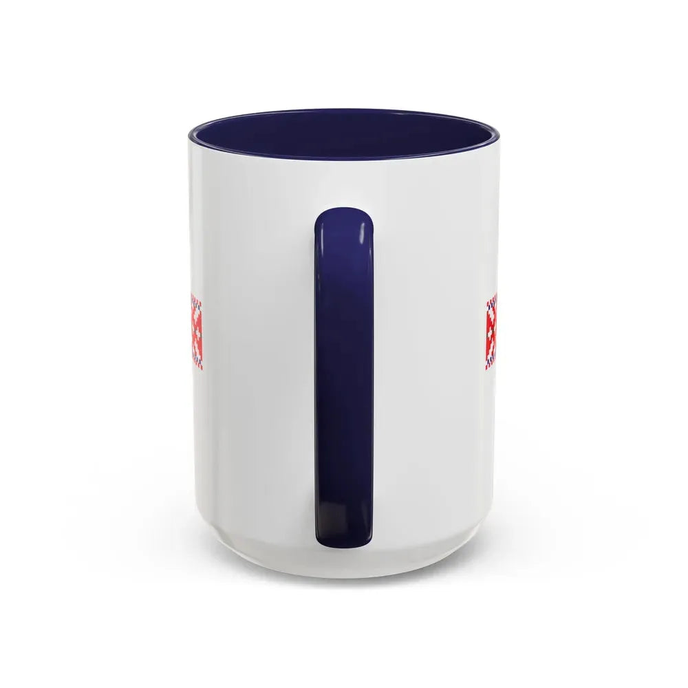 Flag of Setos Estonia - Accent Coffee Mug - Go Mug Yourself