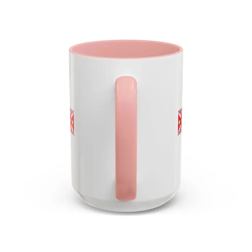 Flag of Setos Estonia - Accent Coffee Mug - Go Mug Yourself