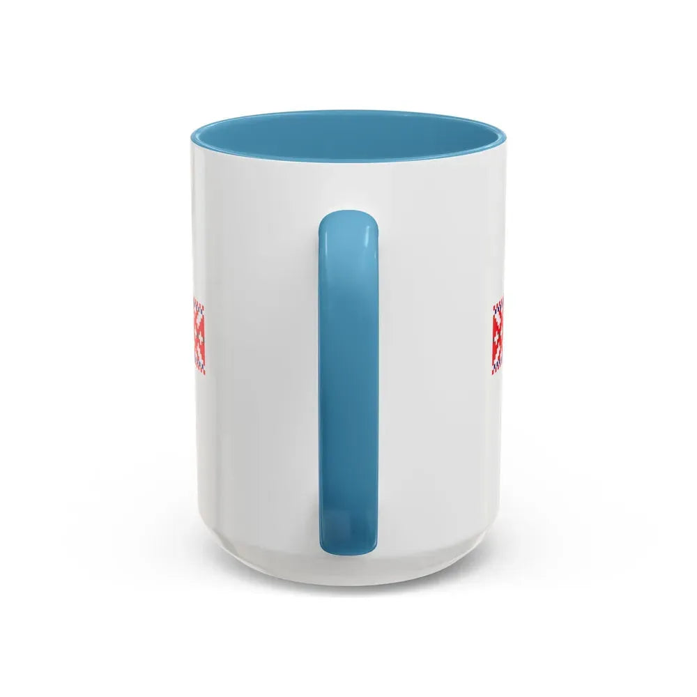 Flag of Setos Estonia - Accent Coffee Mug - Go Mug Yourself