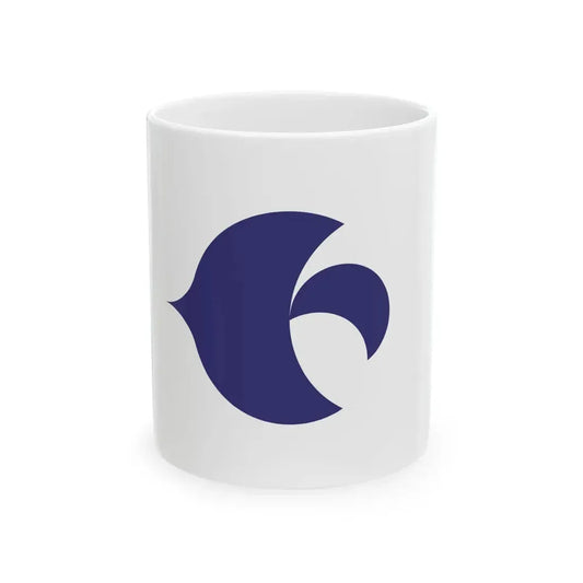Flag of Settsu Osaka (Japan) White Coffee Mug 11oz - Go Mug Yourself