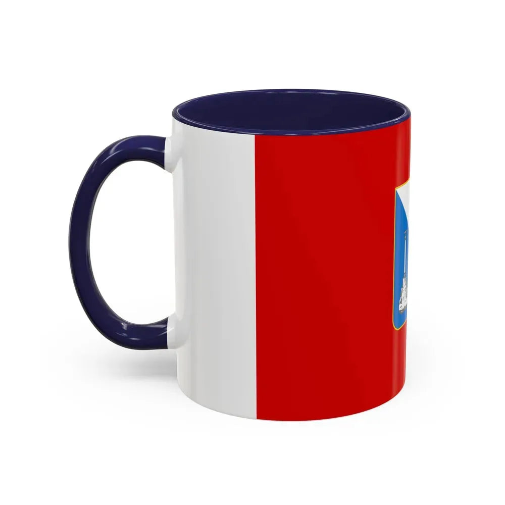 Flag of Sevastopol Ukraine - Accent Coffee Mug - Go Mug Yourself