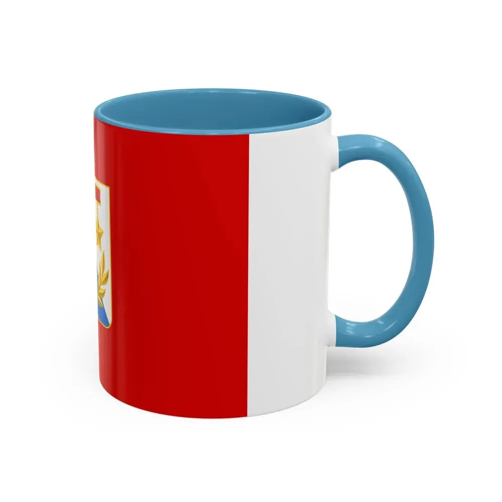 Flag of Sevastopol Ukraine - Accent Coffee Mug - Go Mug Yourself