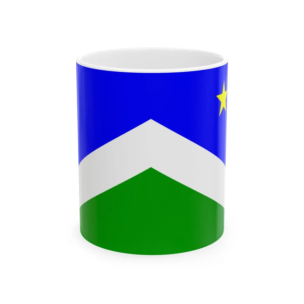 Flag of Seward Alaska (United States) White Coffee Mug 11oz - Go Mug Yourself