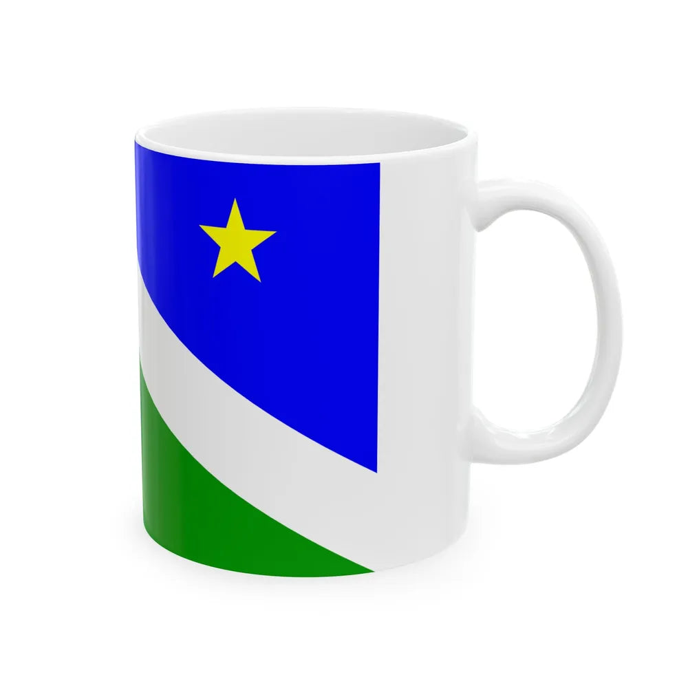 Flag of Seward Alaska (United States) White Coffee Mug - Go Mug Yourself