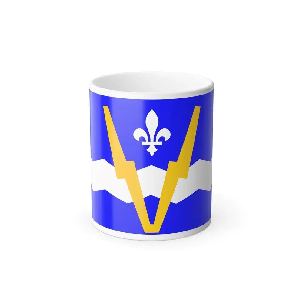Flag of Shawinigan 1951 to 2009 Canada - Color Changing Coffee Mug 11oz - Go Mug Yourself