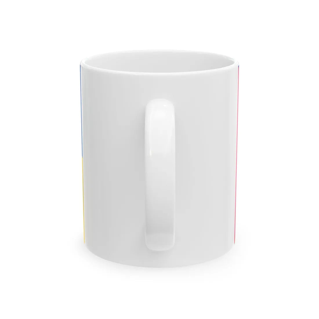 Flag of Shchastia Raion (Ukraine) White Coffee Mug - Go Mug Yourself