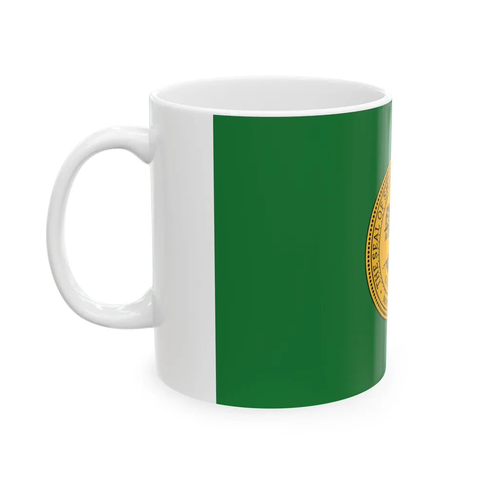 Flag of Shelby County Tennessee (United States) White Coffee Mug - Go Mug Yourself