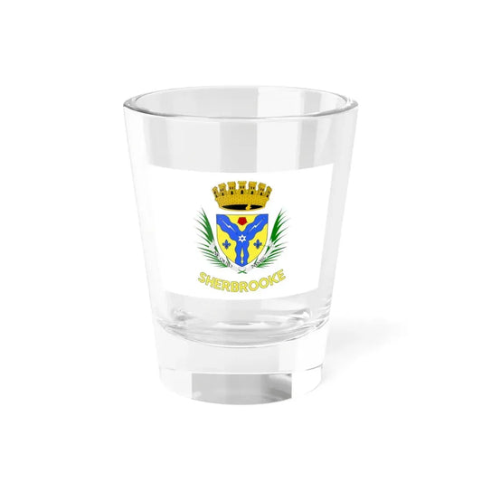 Flag of Sherbrooke Canada - Shot Glass 1.5oz 1.5oz - Go Mug Yourself