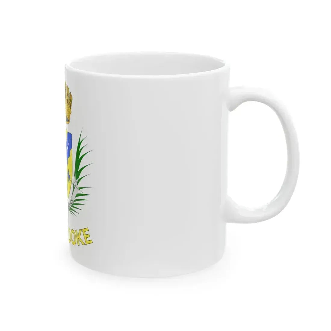 Flag of Sherbrooke (Canada) White Coffee Mug - Go Mug Yourself
