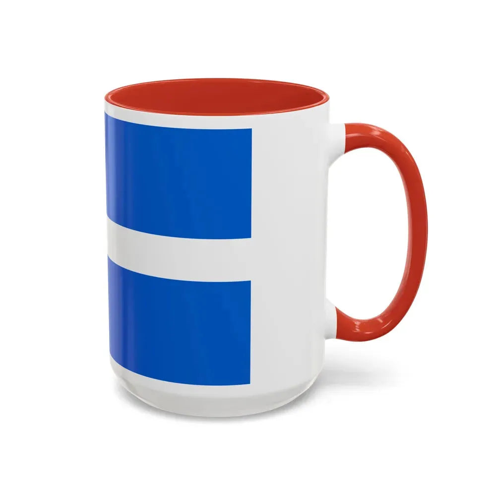 Flag of Shetland UK - Accent Coffee Mug - Go Mug Yourself