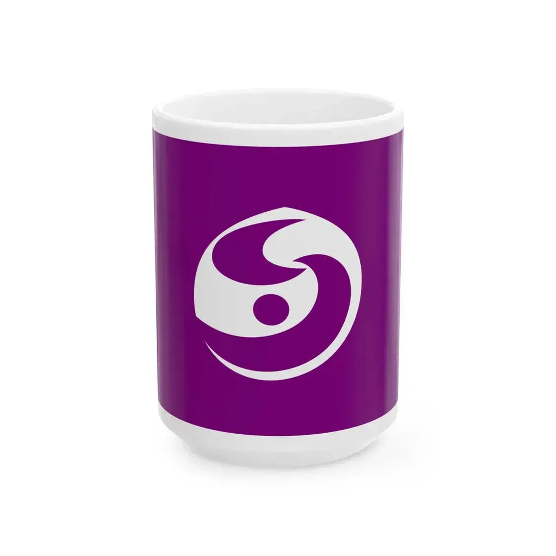 Flag of Shibukawa Gunma (Japan) White Coffee Mug 15oz - Go Mug Yourself