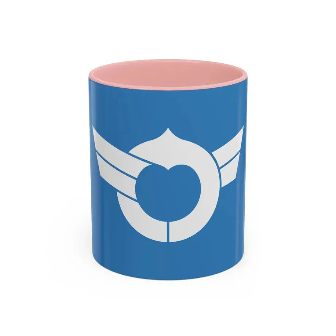Flag of Shiga Prefecture Japan - Accent Coffee Mug 11oz Pink - Go Mug Yourself