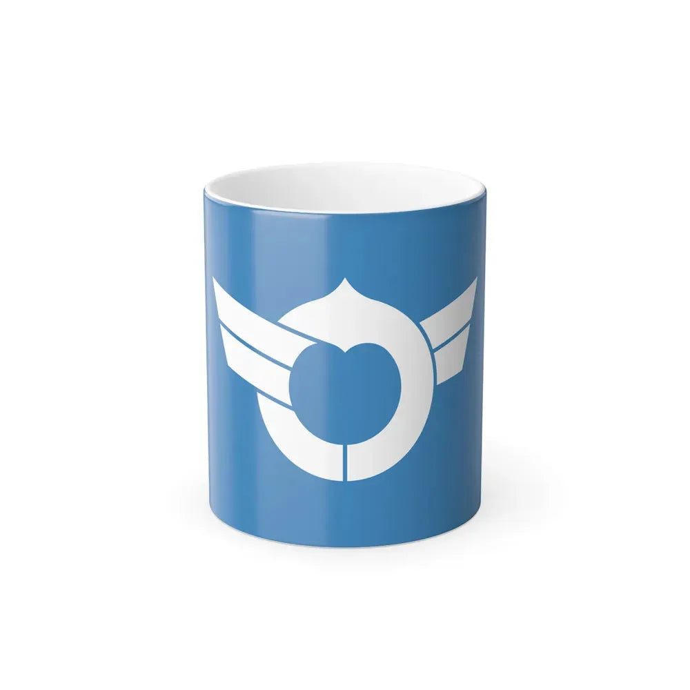 Flag of Shiga Prefecture Japan - Color Changing Coffee Mug 11oz - Go Mug Yourself