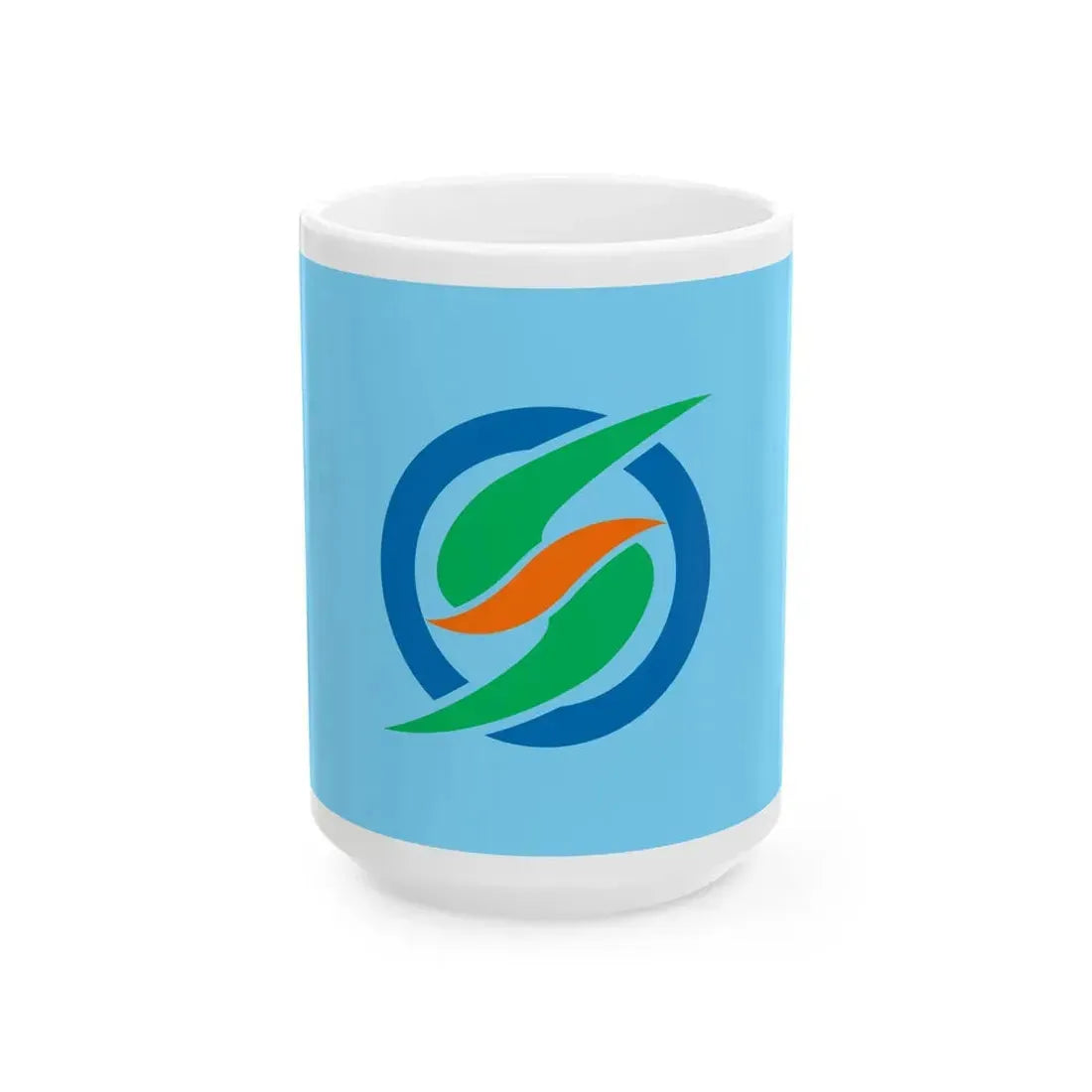 Flag of Shika Ishikawa (Japan) White Coffee Mug 15oz - Go Mug Yourself
