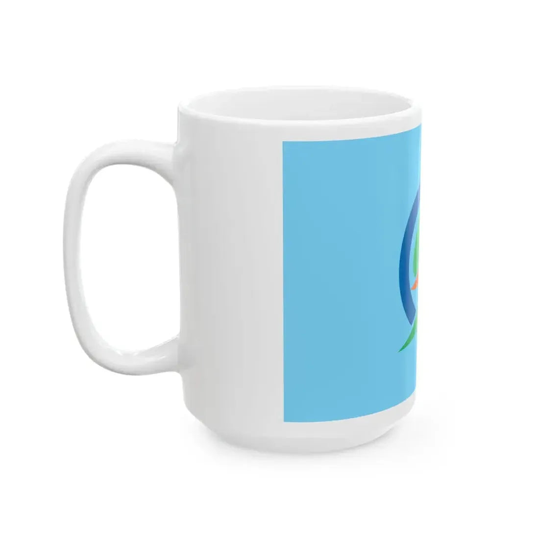 Flag of Shika Ishikawa (Japan) White Coffee Mug - Go Mug Yourself