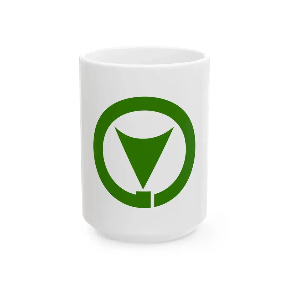Flag of Shikano Tottori 1974-2004 (Japan) White Coffee Mug 15oz - Go Mug Yourself