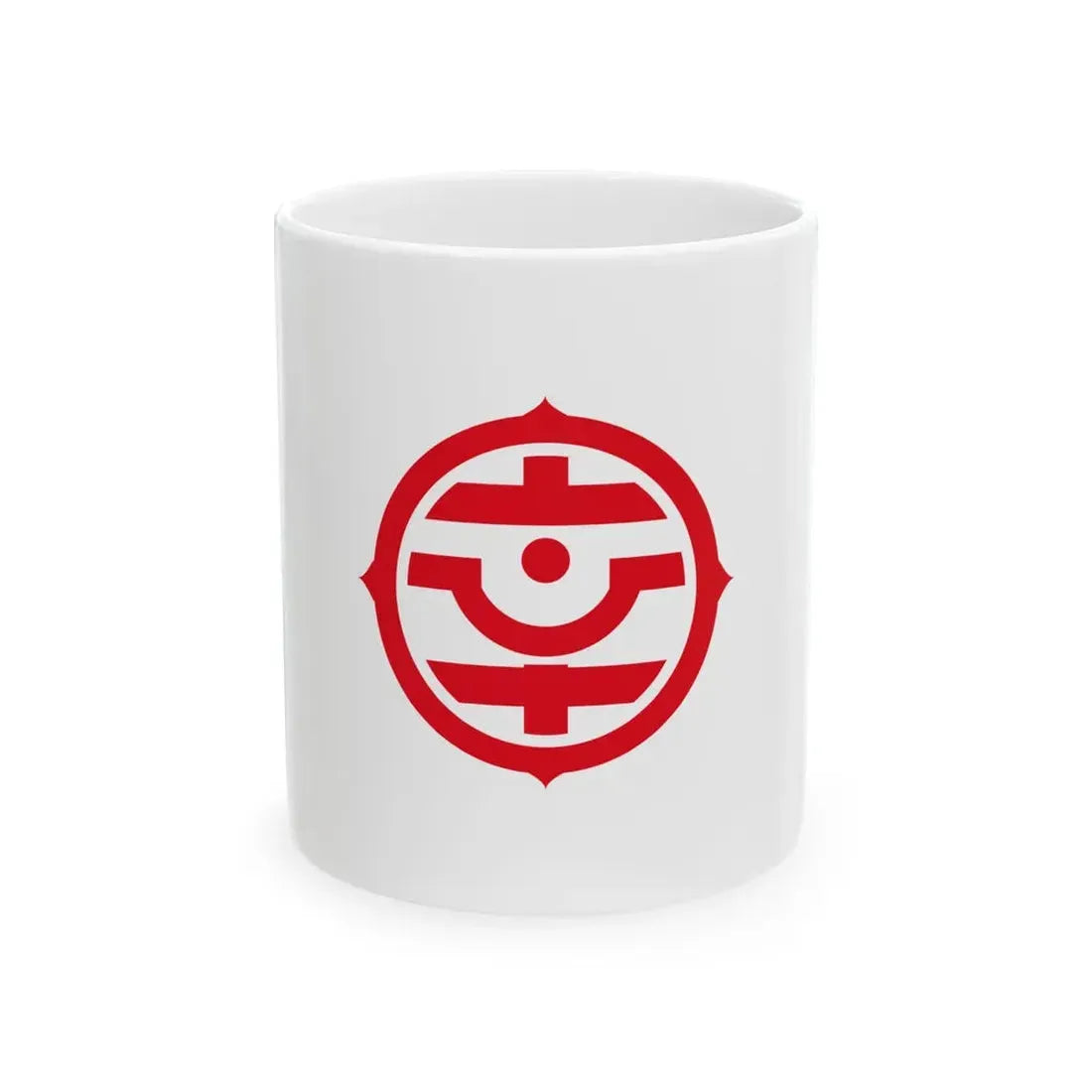 Flag of Shiki Saitama (Japan) White Coffee Mug 11oz - Go Mug Yourself