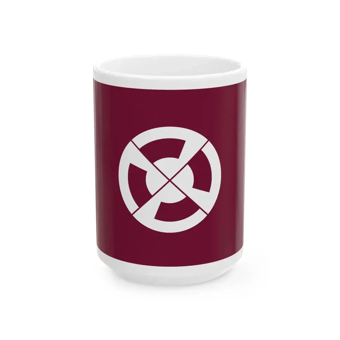 Flag of Shimabara Nagasaki (Japan) White Coffee Mug 15oz - Go Mug Yourself