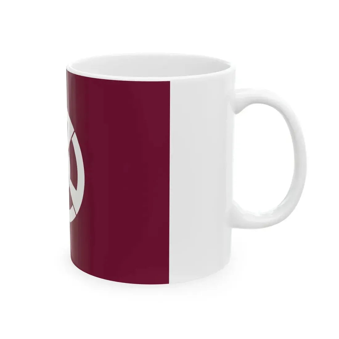 Flag of Shimabara Nagasaki (Japan) White Coffee Mug - Go Mug Yourself