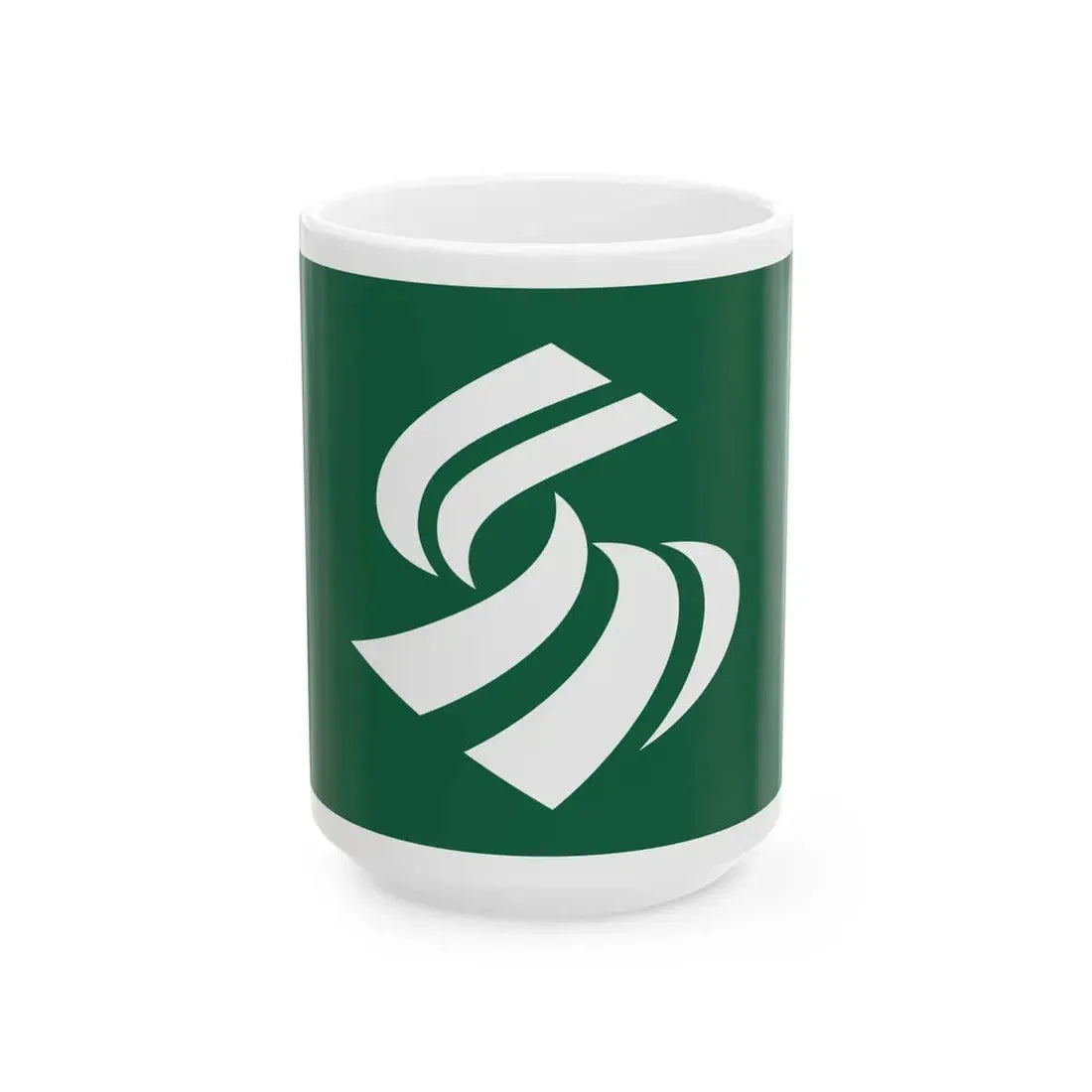 Flag of Shimada Shizuoka (Japan) White Coffee Mug 15oz - Go Mug Yourself