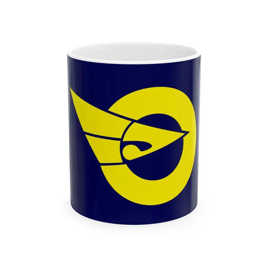 Flag of Shimamaki Hokkaido (Japan) White Coffee Mug 11oz - Go Mug Yourself