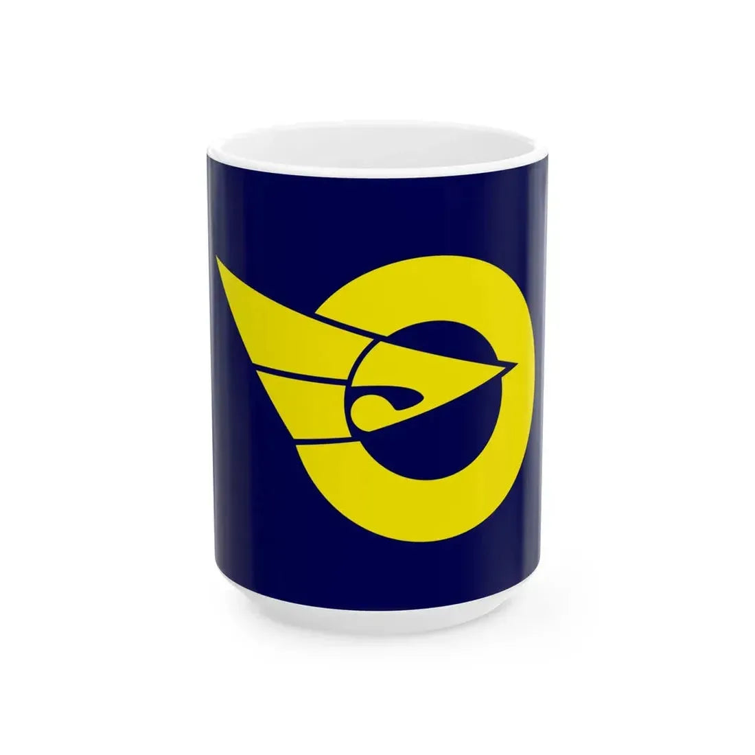 Flag of Shimamaki Hokkaido (Japan) White Coffee Mug 15oz - Go Mug Yourself