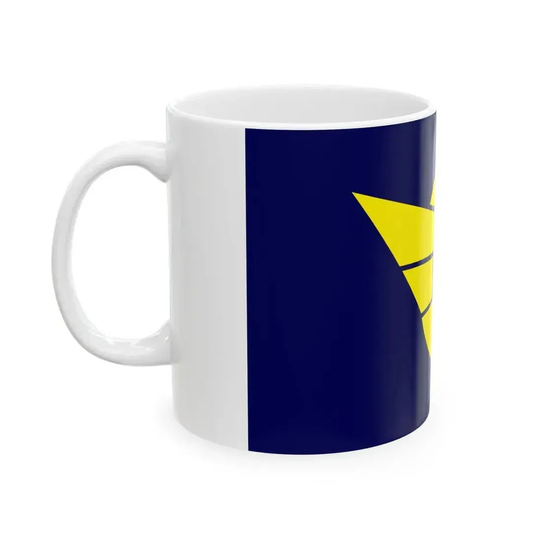 Flag of Shimamaki Hokkaido (Japan) White Coffee Mug - Go Mug Yourself