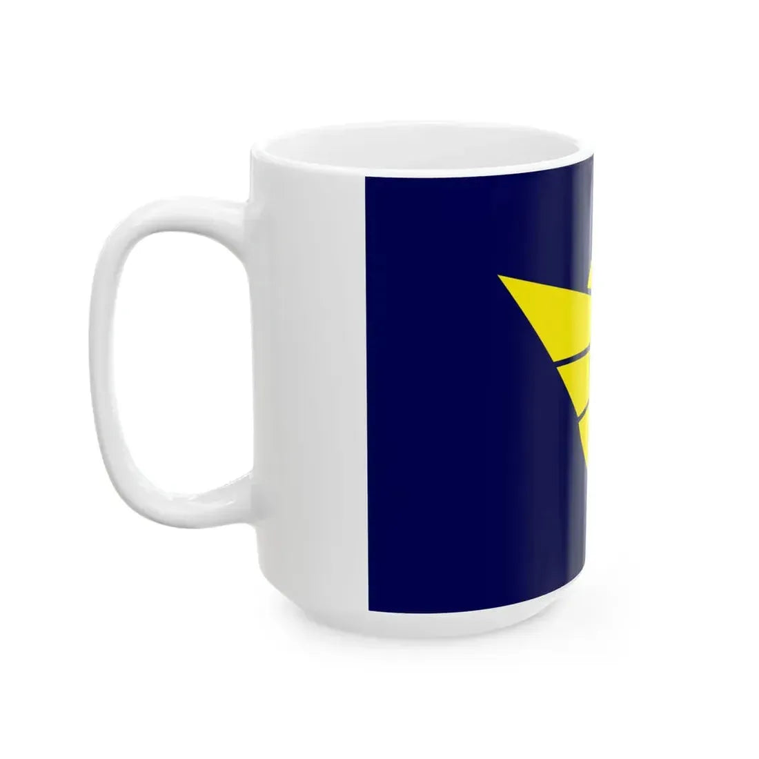 Flag of Shimamaki Hokkaido (Japan) White Coffee Mug - Go Mug Yourself