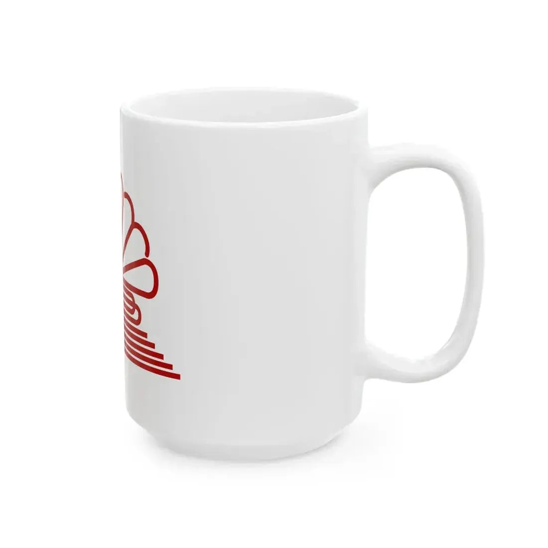 Flag of Shimamoto Osaka (Japan) White Coffee Mug - Go Mug Yourself